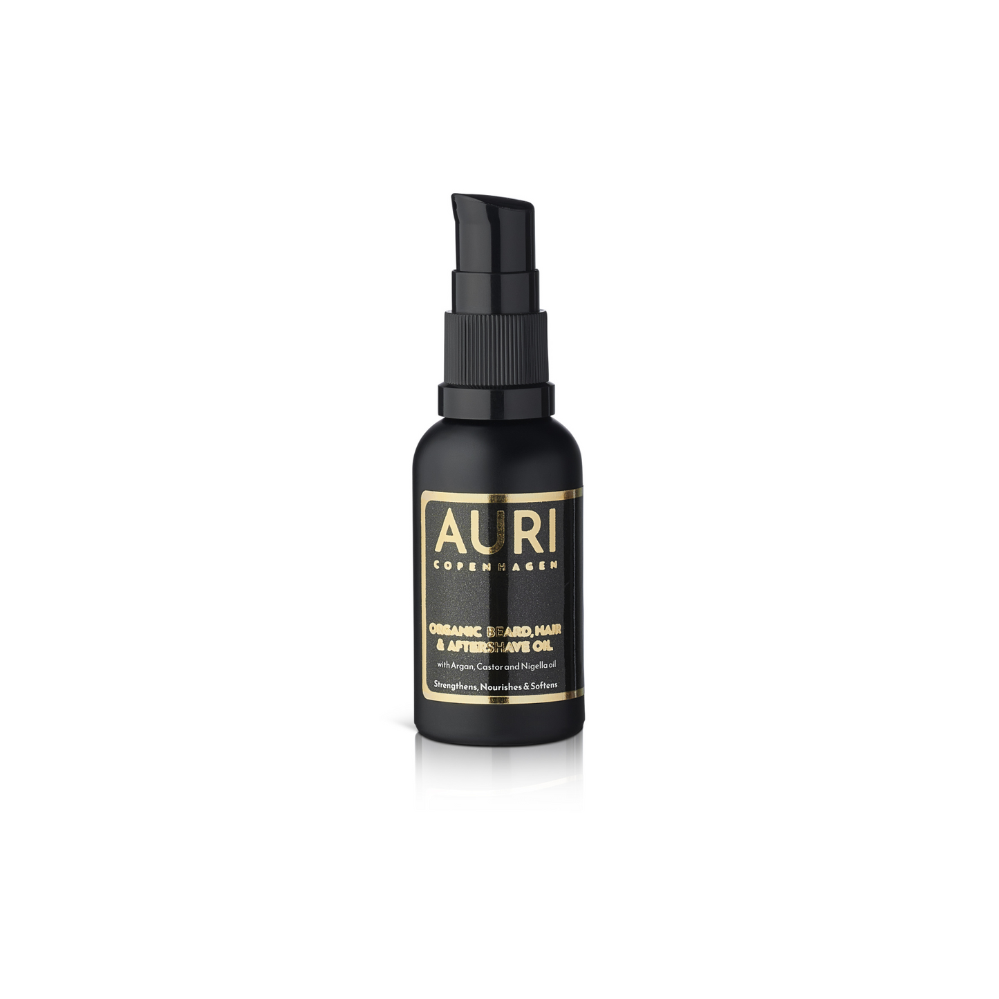 Beard, Hair & Aftershave oil with argan oil and castor (ricinus) oil