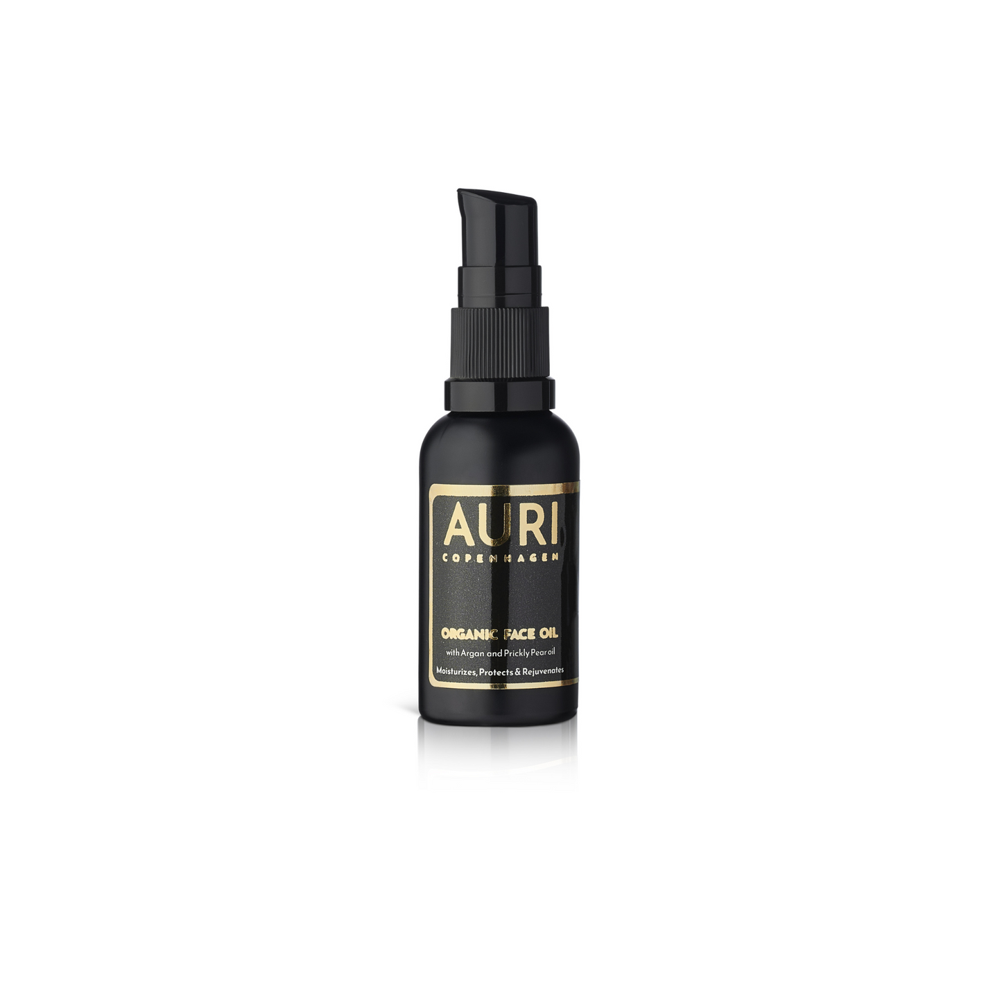 Facial oil with argan oil and prickly pear oil