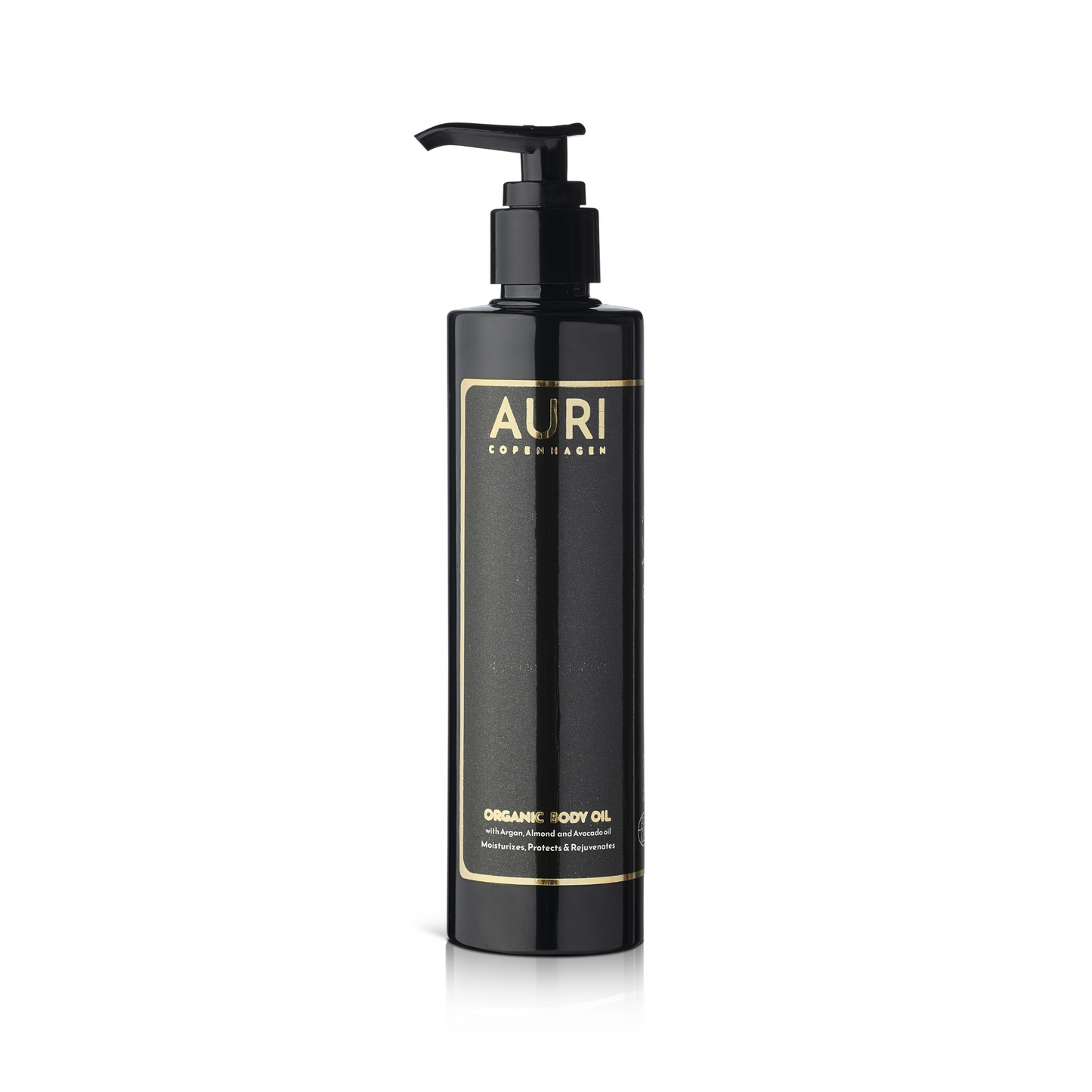 Body oil with argan oil and almond oil